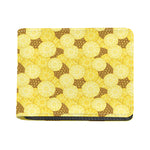 Pineapple Slices Pattern Print Bifold Wallet