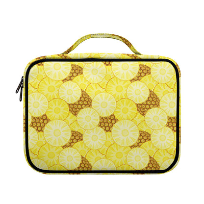 Pineapple Slices Pattern Print Briefcase Bible Bag