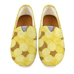 Pineapple Slices Pattern Print Casual Shoes
