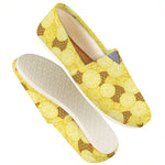 Pineapple Slices Pattern Print Casual Shoes