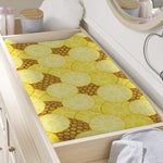 Pineapple Slices Pattern Print Changing Pad Cover