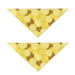 Pineapple Slices Pattern Print Dog Bandana