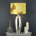 Pineapple Slices Pattern Print Drum Lamp Shade
