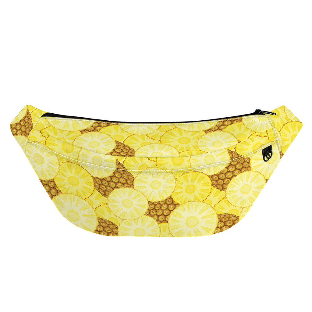 Pineapple Slices Pattern Print Fanny Pack