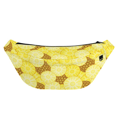 Pineapple Slices Pattern Print Fanny Pack