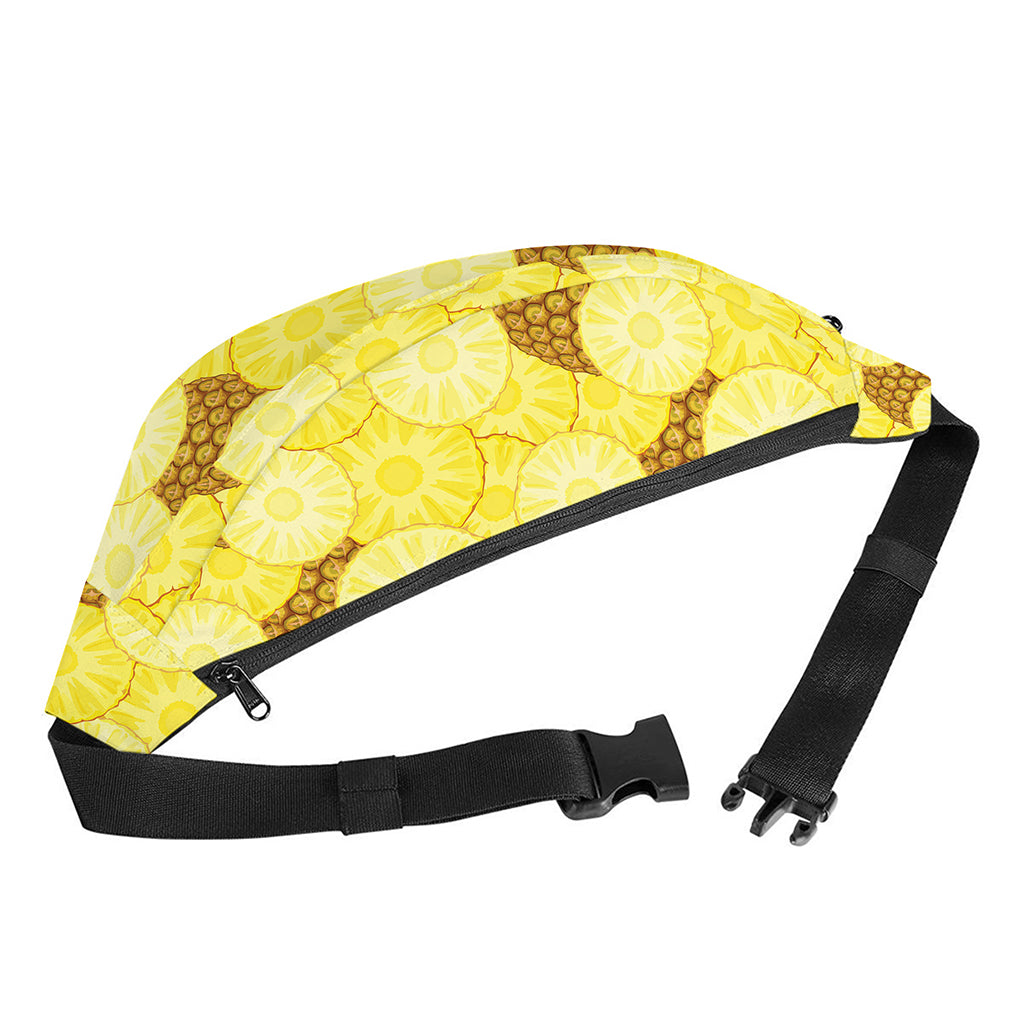 Pineapple Slices Pattern Print Fanny Pack