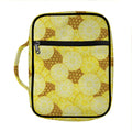 Pineapple Slices Pattern Print Front Pocket Bible Bag