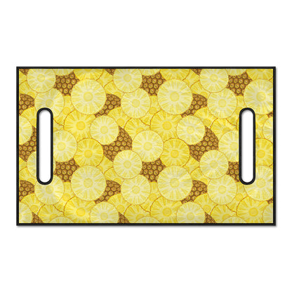 Pineapple Slices Pattern Print Golf Cart Seat Cover