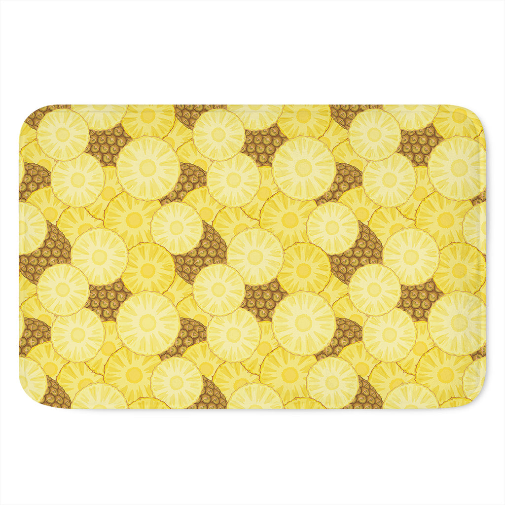 Pineapple Slices Pattern Print Indoor Door Mat