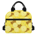 Pineapple Slices Pattern Print Insulated Lunch Bag