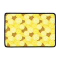 Pineapple Slices Pattern Print Kitchen Mat