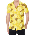 Pineapple Slices Pattern Print Men's Shirt