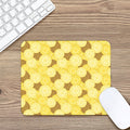 Pineapple Slices Pattern Print Mouse Pad