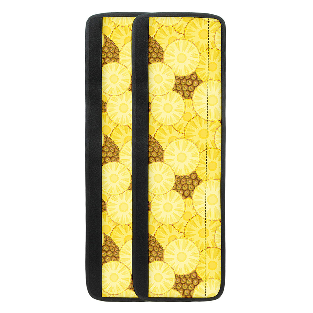 Pineapple Slices Pattern Print Refrigerator Handle Covers