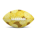 Pineapple Slices Pattern Print Rugby Ball