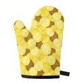 Pineapple Slices Pattern Print Single Oven Mitt