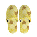 Pineapple Slices Pattern Print Slippers