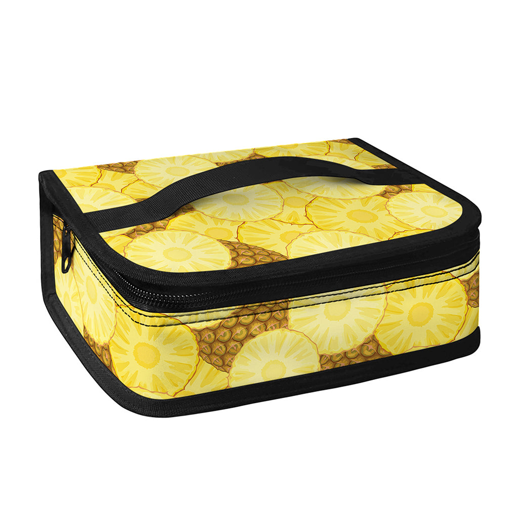 Pineapple Slices Pattern Print Small Lunch Bag