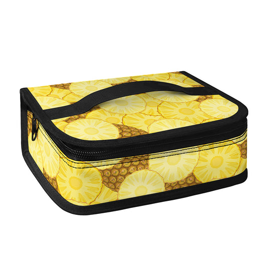 Pineapple Slices Pattern Print Small Lunch Bag