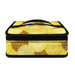 Pineapple Slices Pattern Print Small Lunch Bag