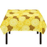 Pineapple Slices Pattern Print Tablecloth