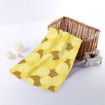 Pineapple Slices Pattern Print Towel