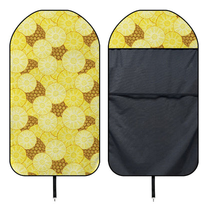 Pineapple Slices Pattern Print Waterproof Car Seat Cover