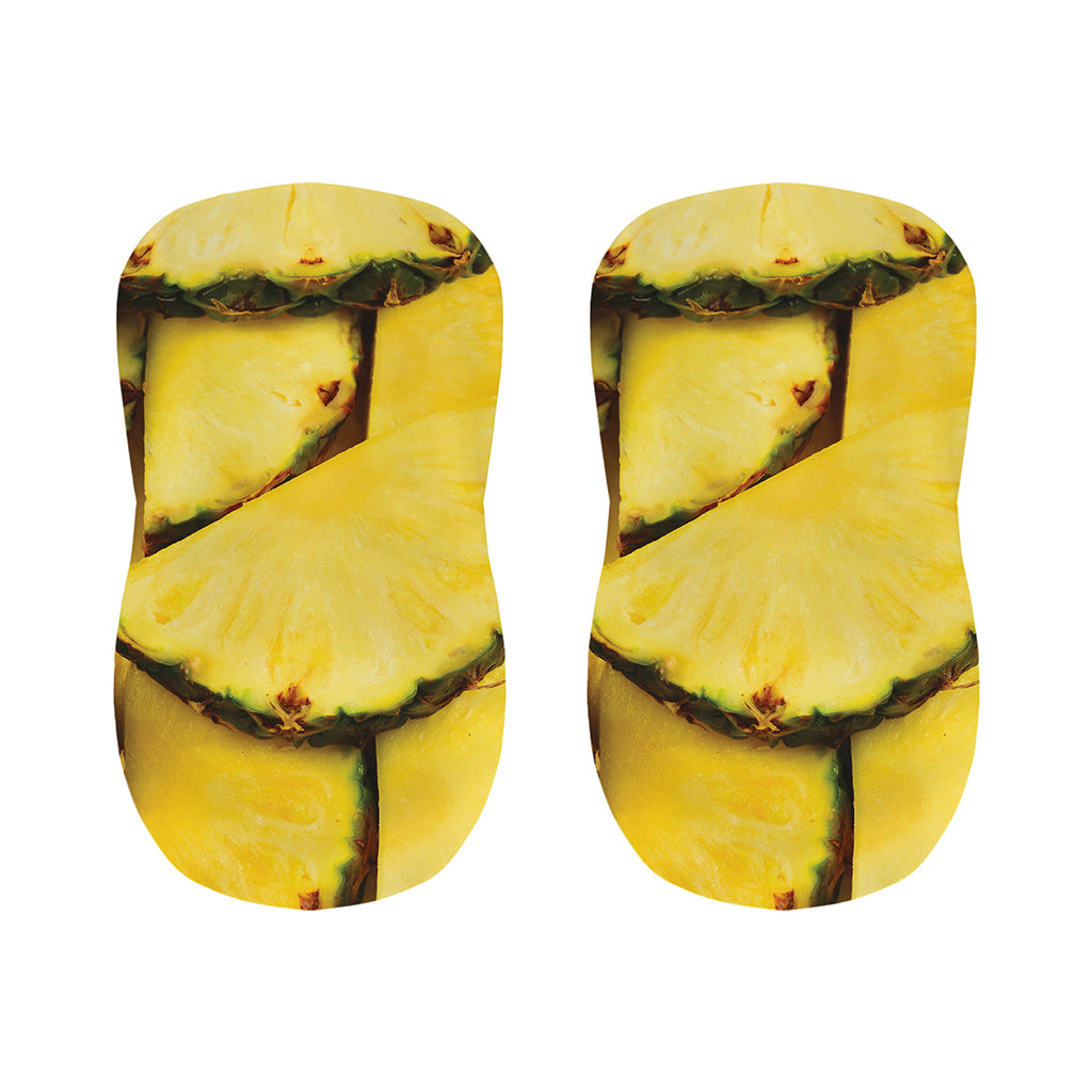 Pineapple Slices Print Bar Stool Covers