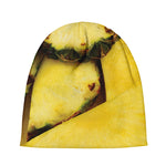 Pineapple Slices Print Beanie