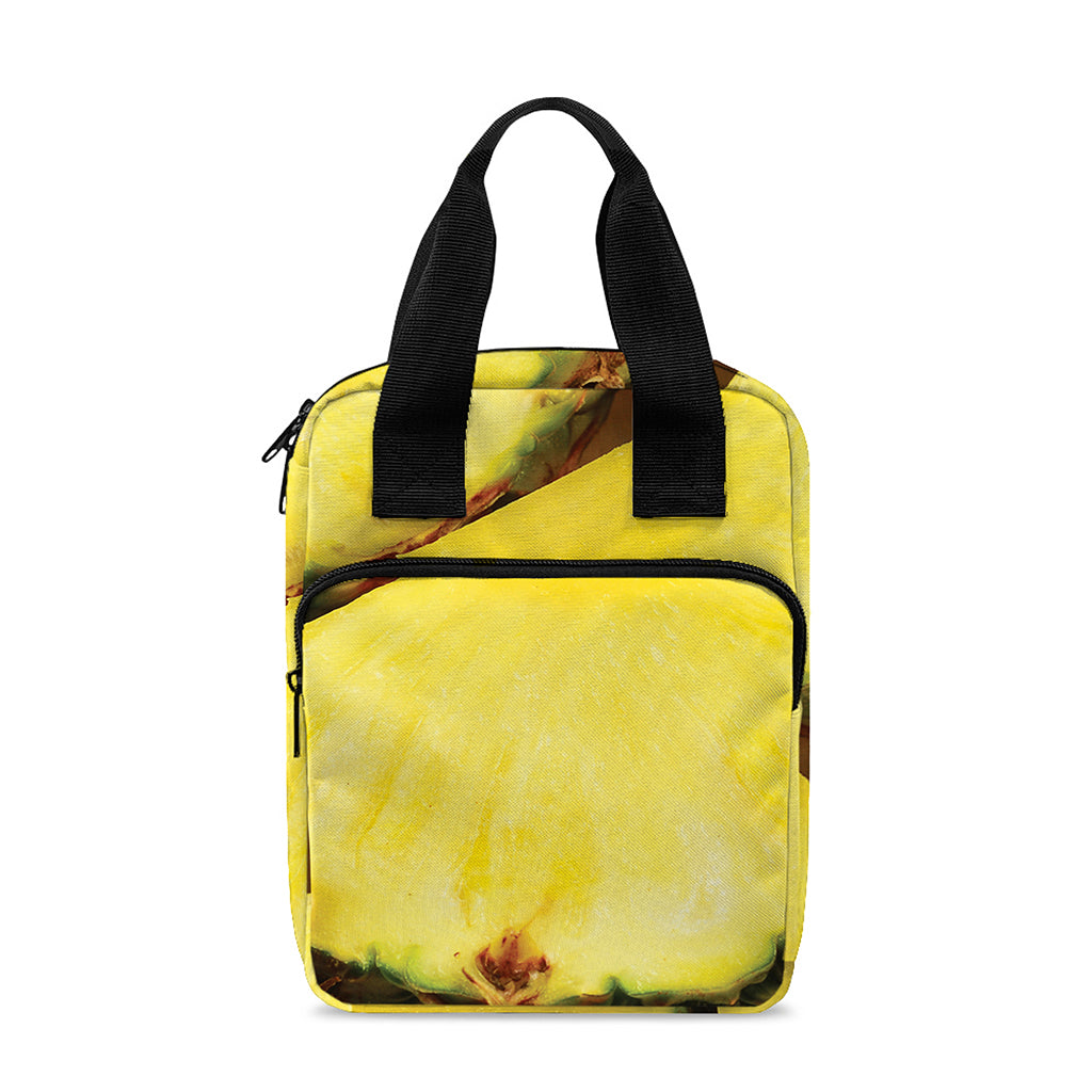 Pineapple Slices Print Bible Tote Bag