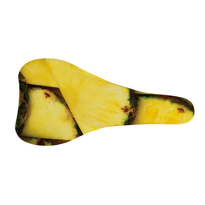 Pineapple Slices Print Bicycle Seat Cover