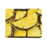 Pineapple Slices Print Bifold Wallet