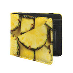 Pineapple Slices Print Bifold Wallet