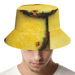 Pineapple Slices Print Bucket Hat