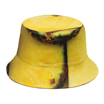 Pineapple Slices Print Bucket Hat