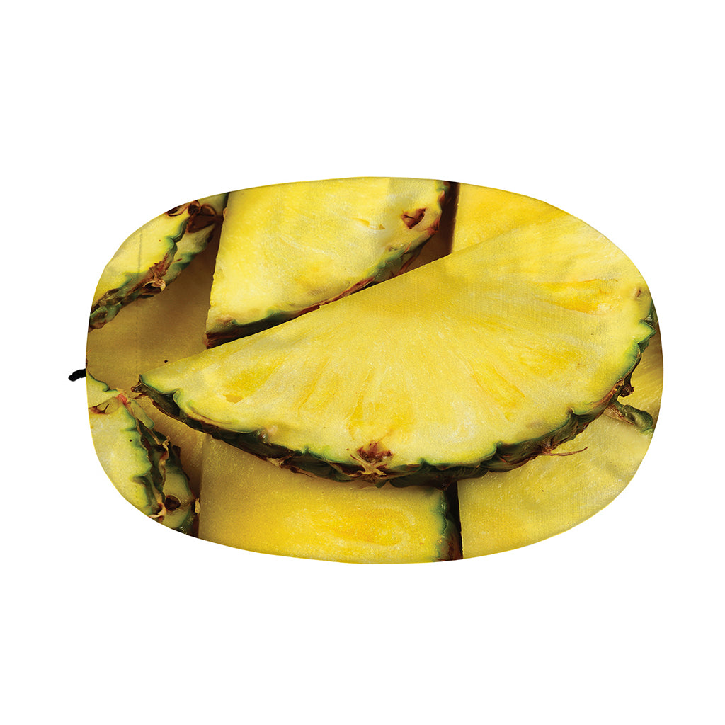 Pineapple Slices Print Car Side Mirror Covers