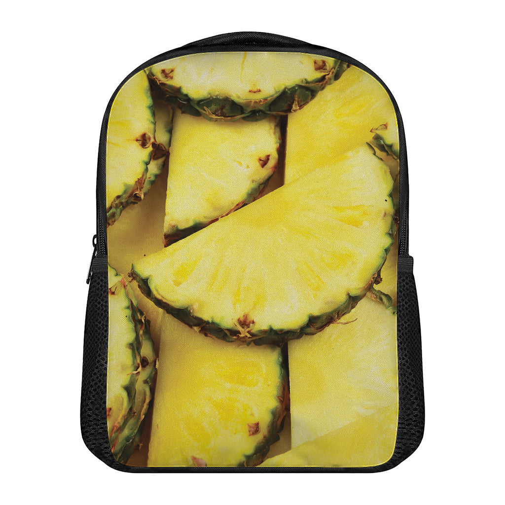 Pineapple Slices Print Casual Backpack