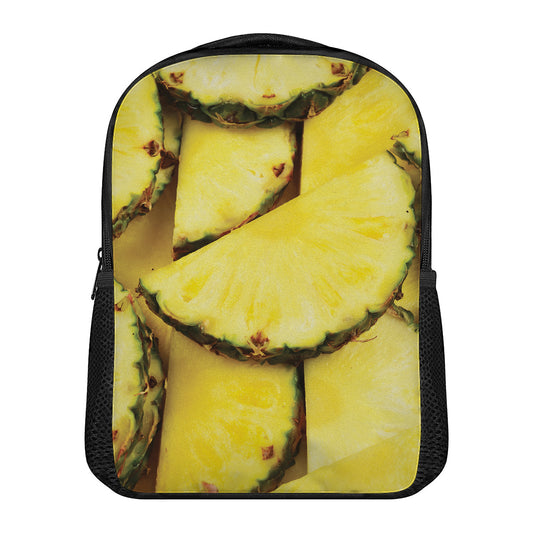 Pineapple Slices Print Casual Backpack