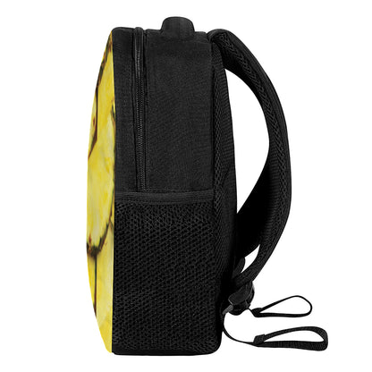 Pineapple Slices Print Casual Backpack