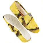 Pineapple Slices Print Casual Shoes