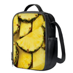 Pineapple Slices Print Crossbody Lunch Bag