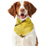 Pineapple Slices Print Dog Bandana