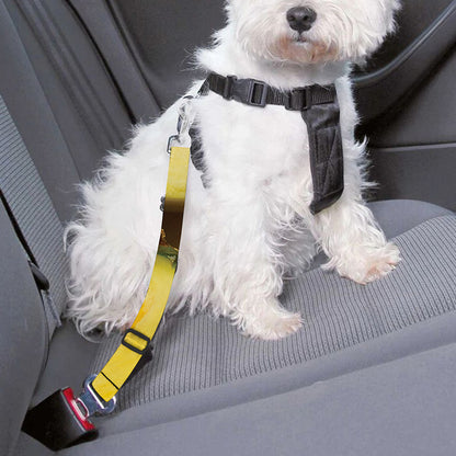 Pineapple Slices Print Dog Seat Belt