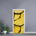 Pineapple Slices Print Door Sticker