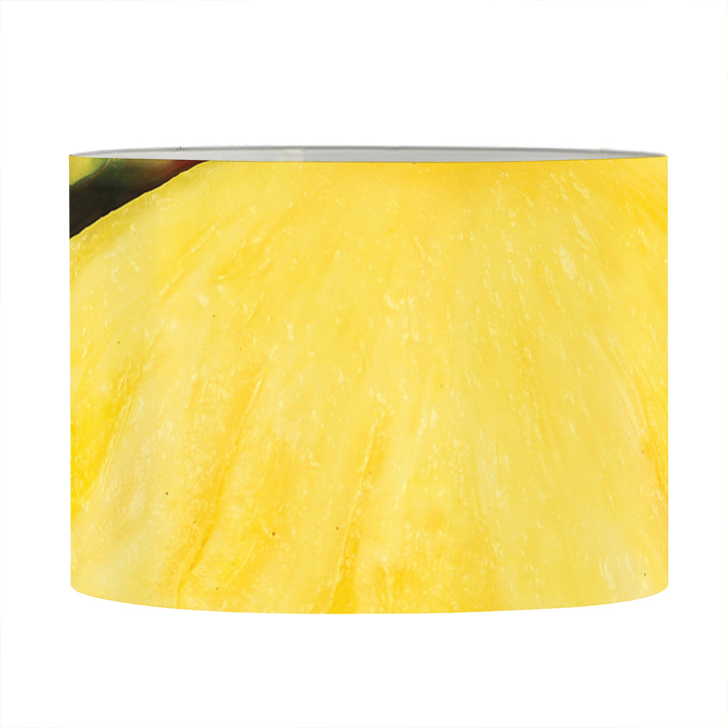 Pineapple Slices Print Drum Lamp Shade