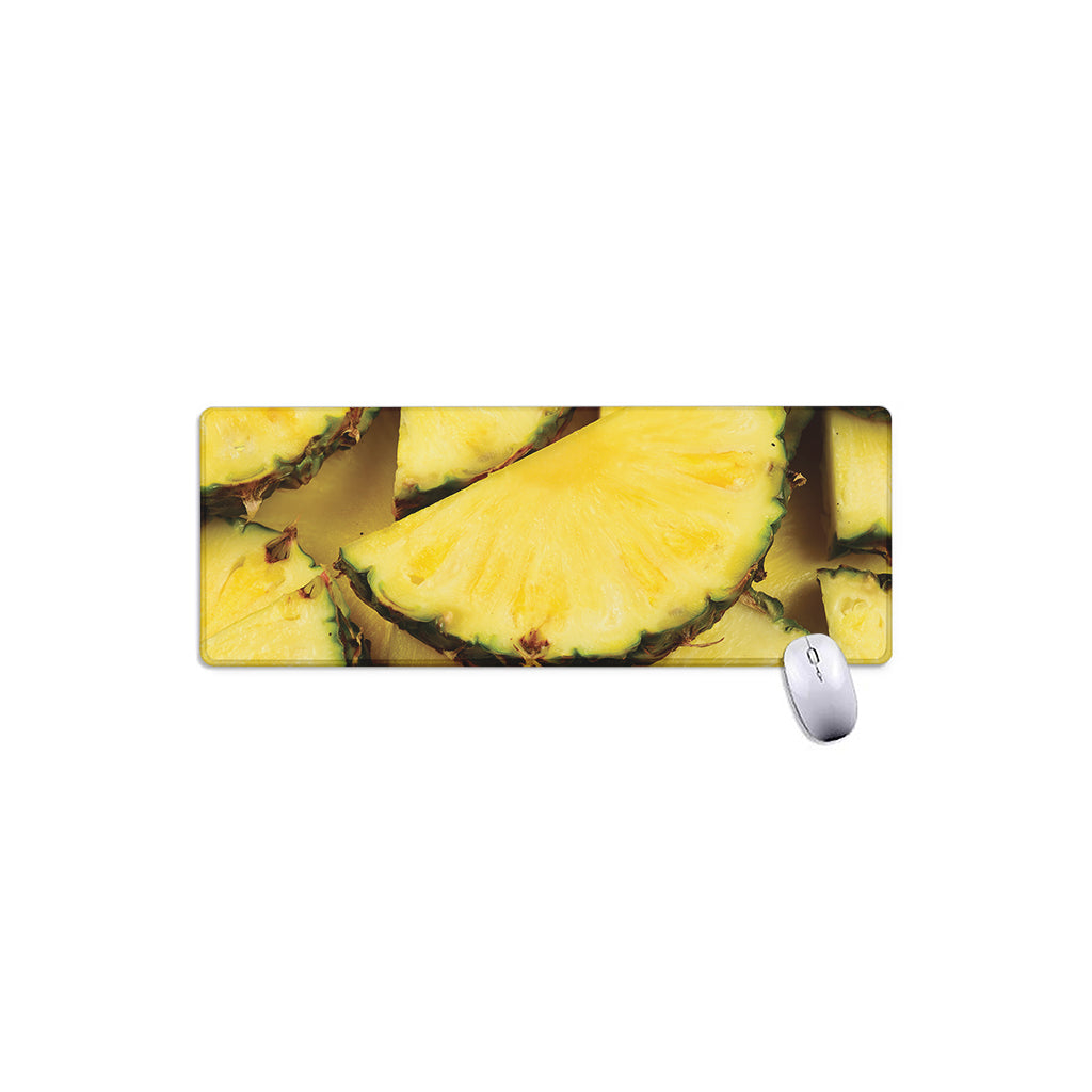 Pineapple Slices Print Extended Mouse Pad