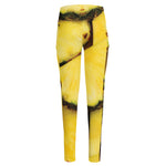 Pineapple Slices Print High-Waisted Pocket Leggings