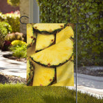 Pineapple Slices Print House Flag