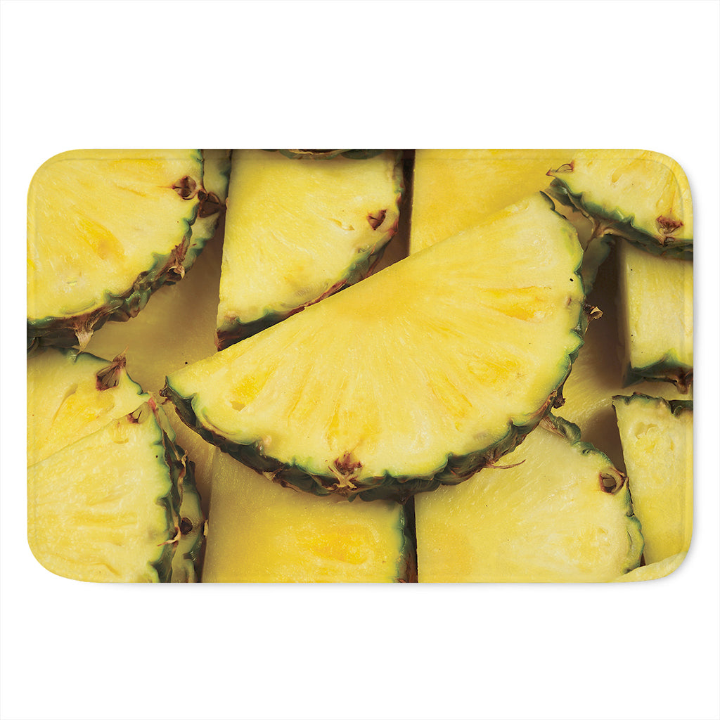 Pineapple Slices Print Indoor Door Mat