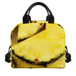 Pineapple Slices Print Insulated Lunch Bag